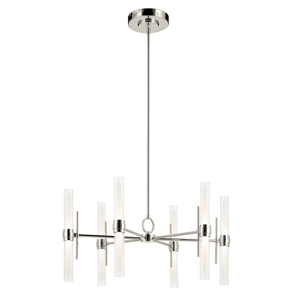 RIVEN Luminaire suspendu Nickel DEL INTÉGRÉ - 52752PNLED | KICHLER