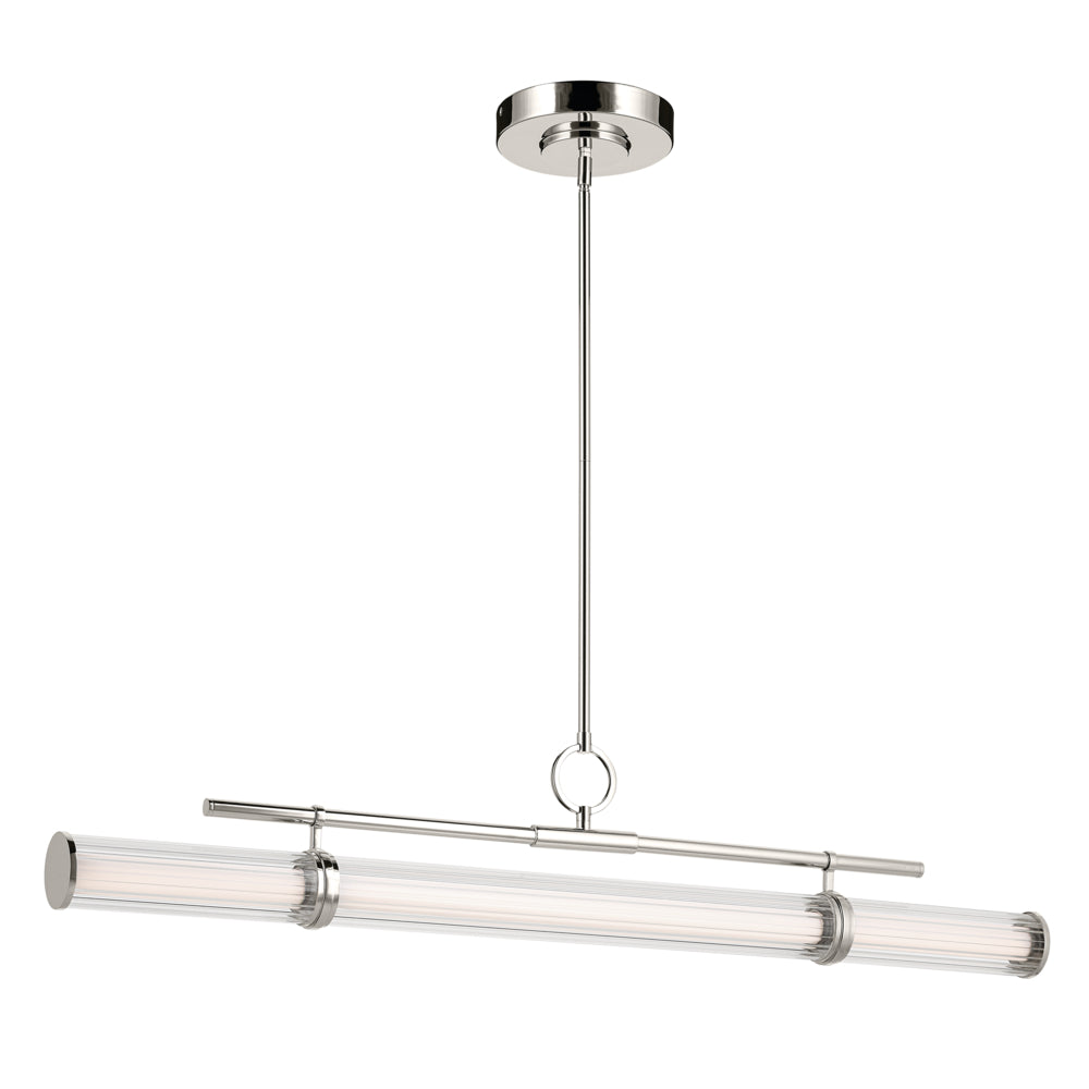 RIVEN Luminaire suspendu Nickel DEL INTÉGRÉ - 52753PNLED | KICHLER