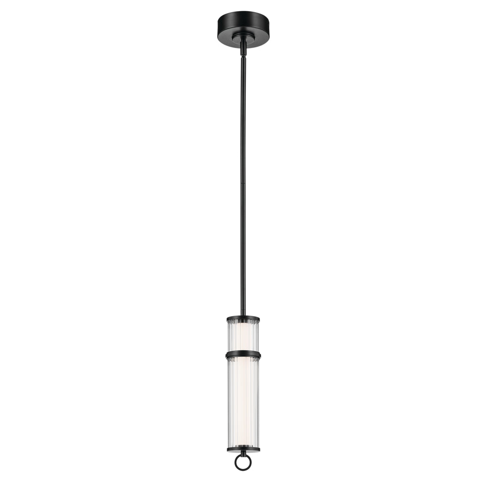 RIVEN Luminaire suspendu Noir DEL INTÉGRÉ - 52755BKLED | KICHLER