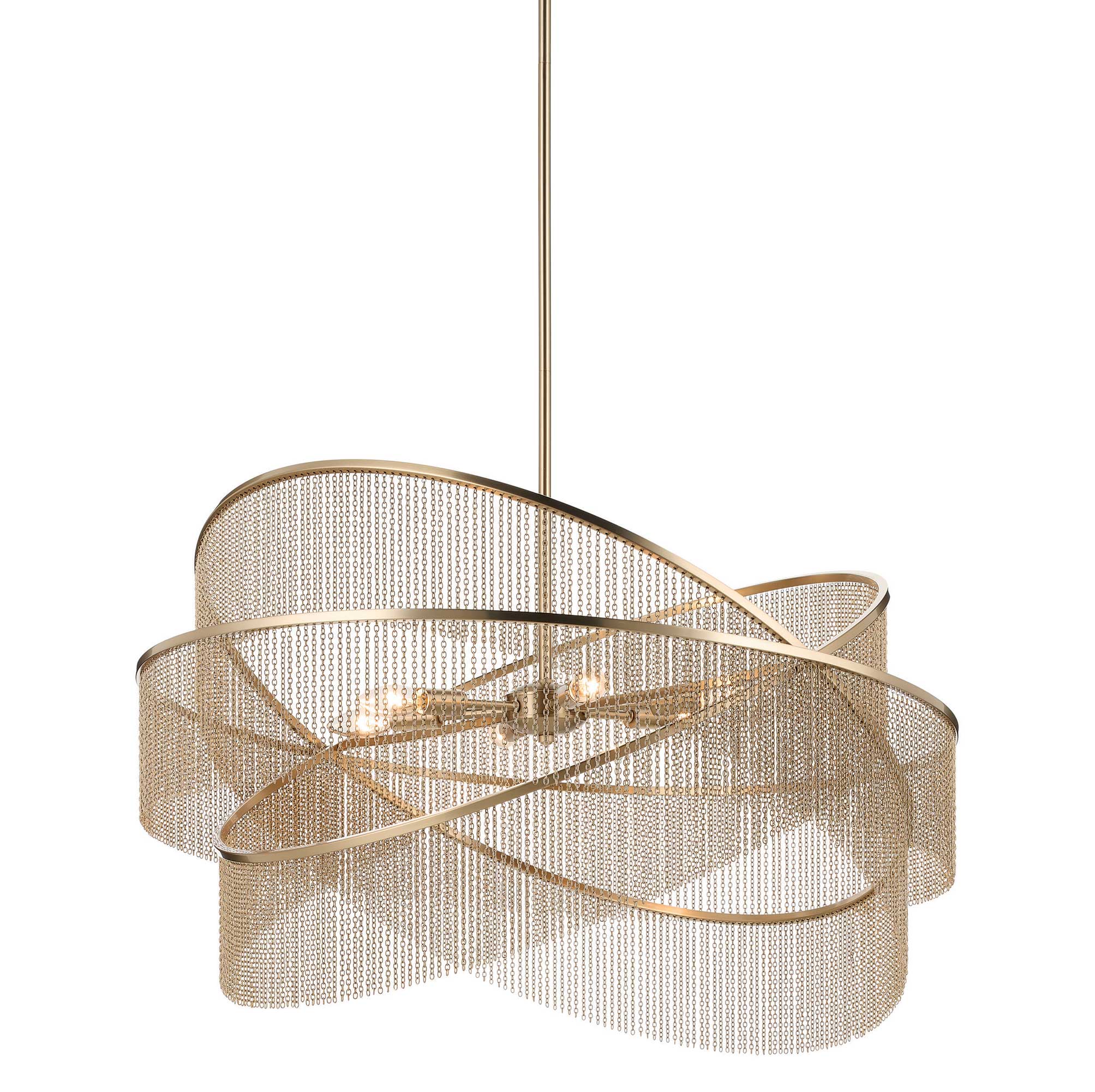 Luminaire suspendu Bronze champagne | KHAITE