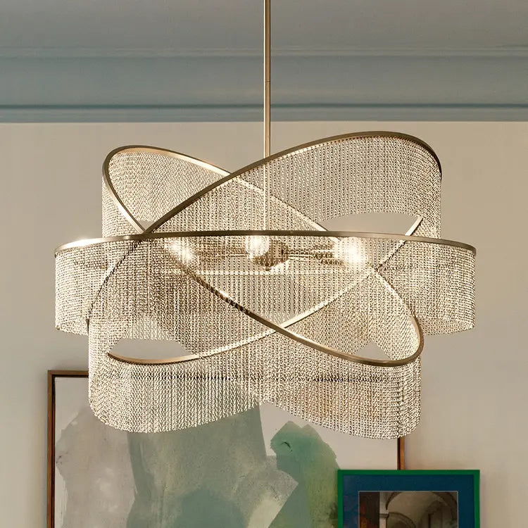 Luminaire suspendu Bronze champagne | KHAITE
