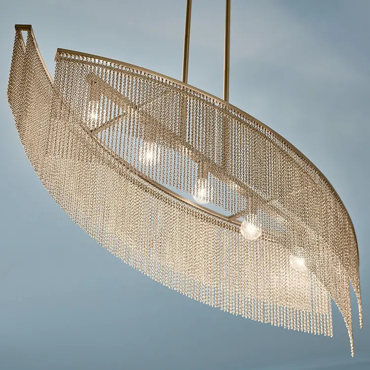 Luminaire suspendu Bronze champagne | KHAITE
