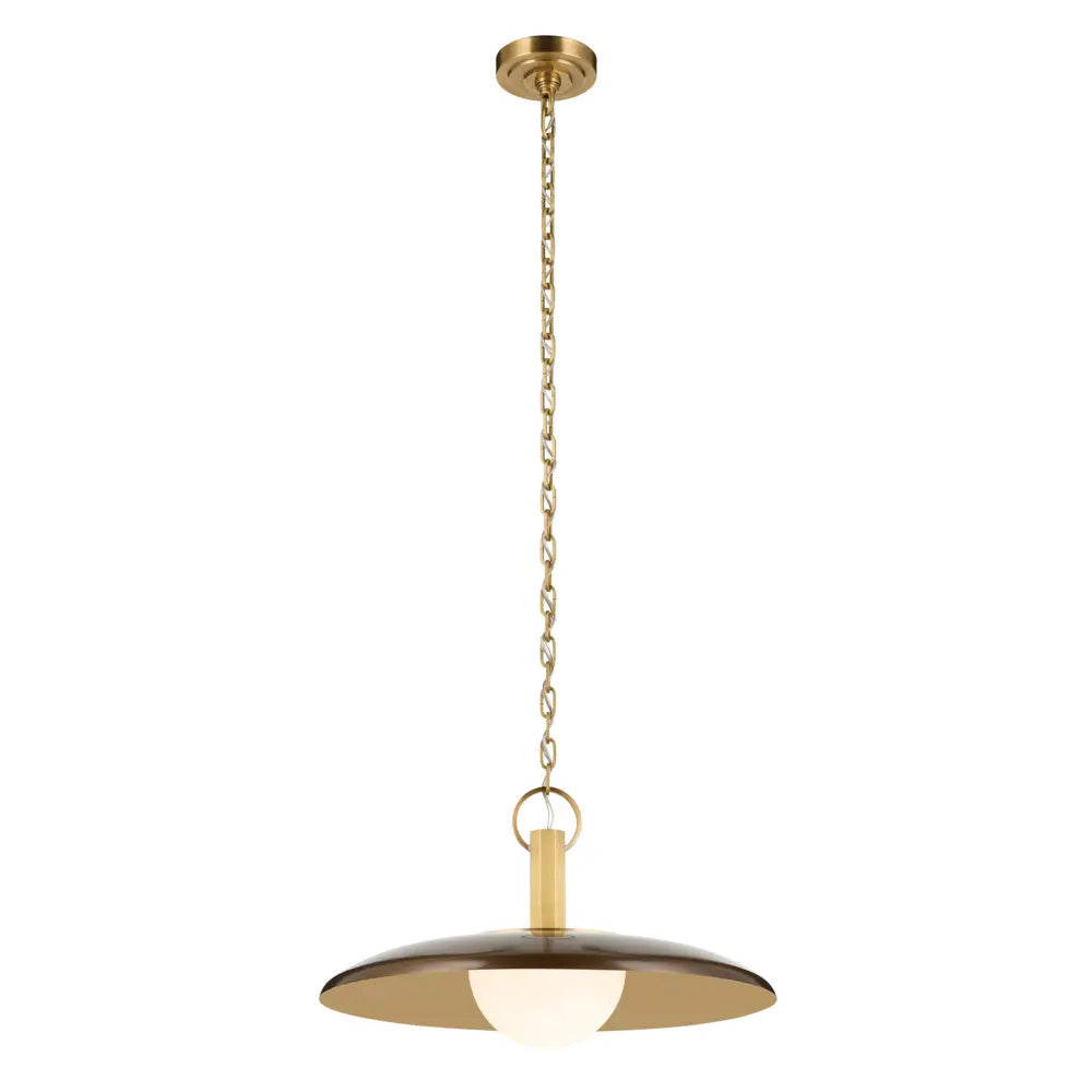 Luminaire suspendu Bronze laqué et laiton laqué | KURIO