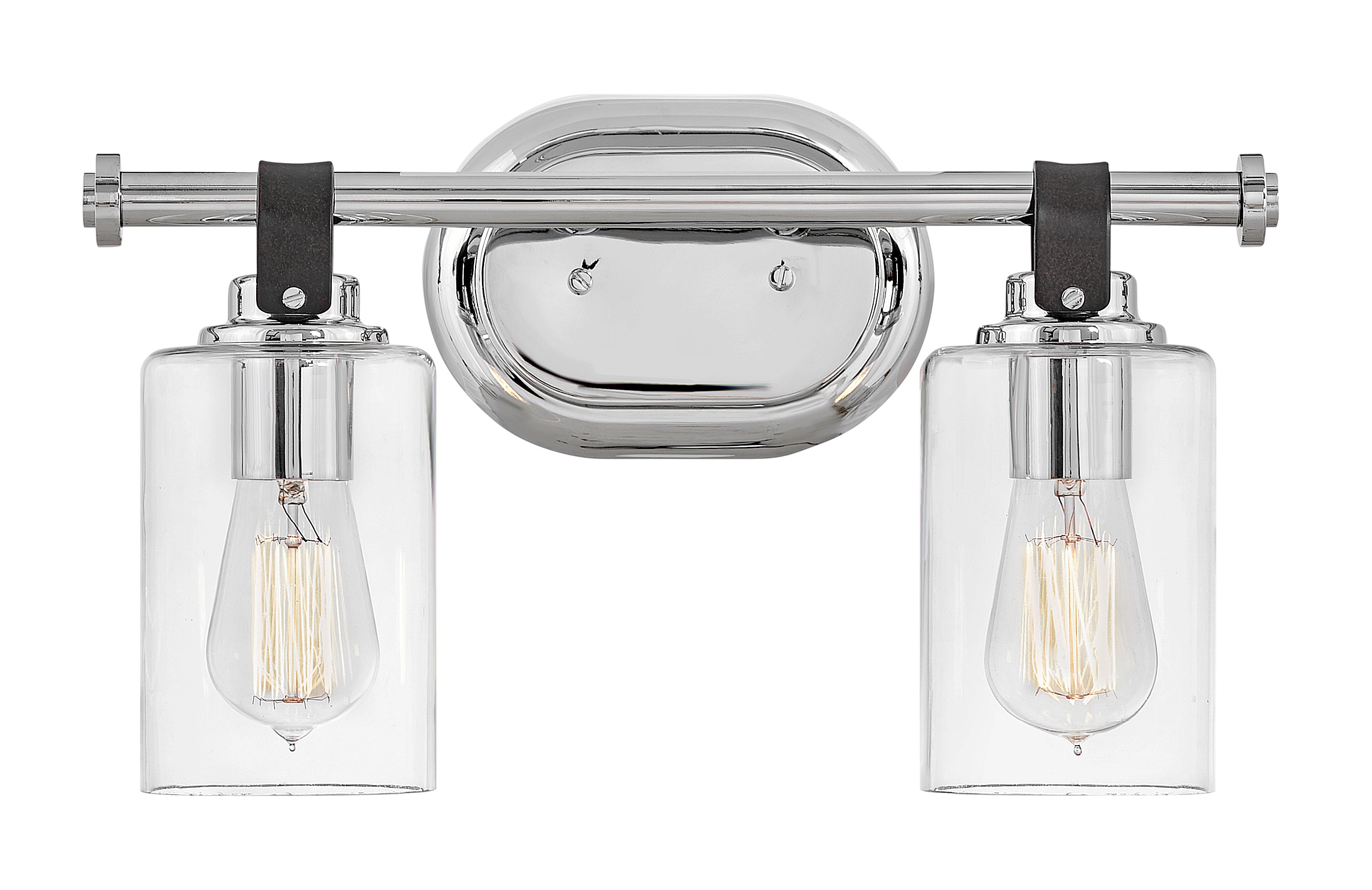 Petit luminaire de vanité à deux lumières