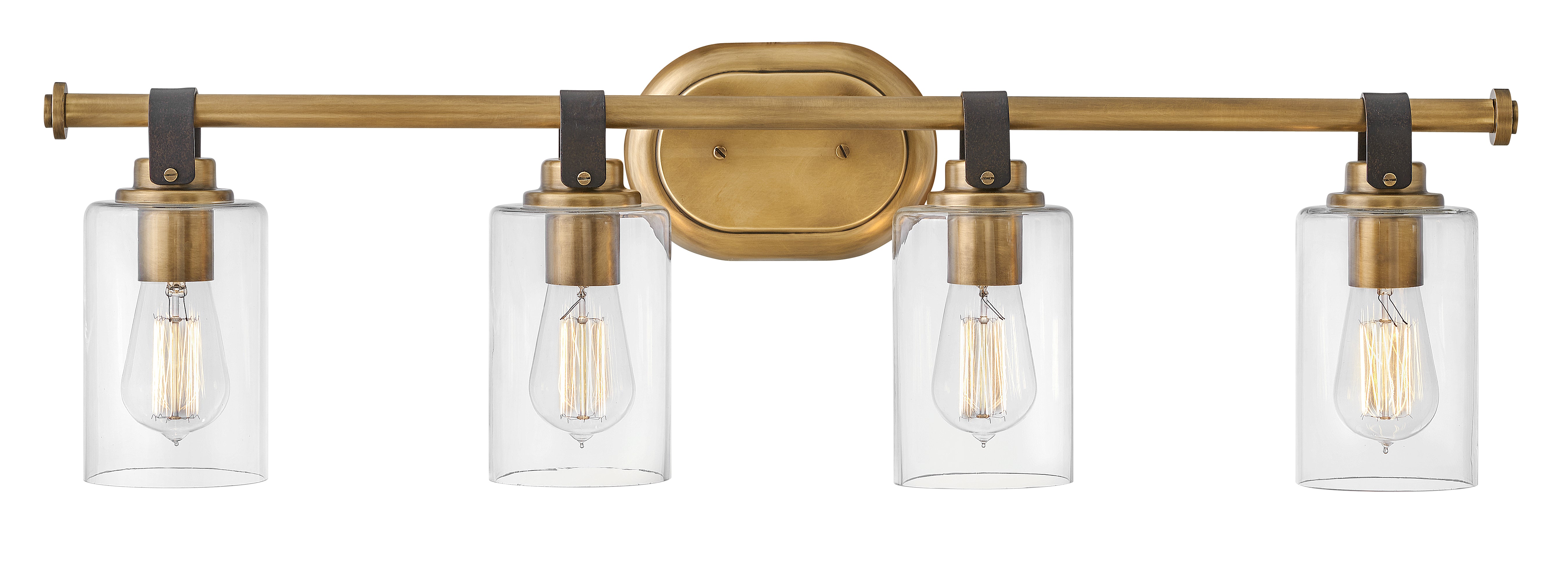 Grand luminaire de vanité à quatre lumières