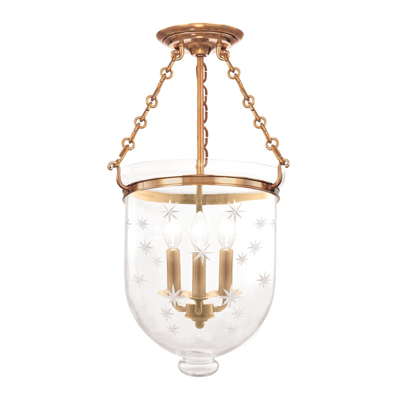 Semi-plafonnier 3 lumières | Hampton