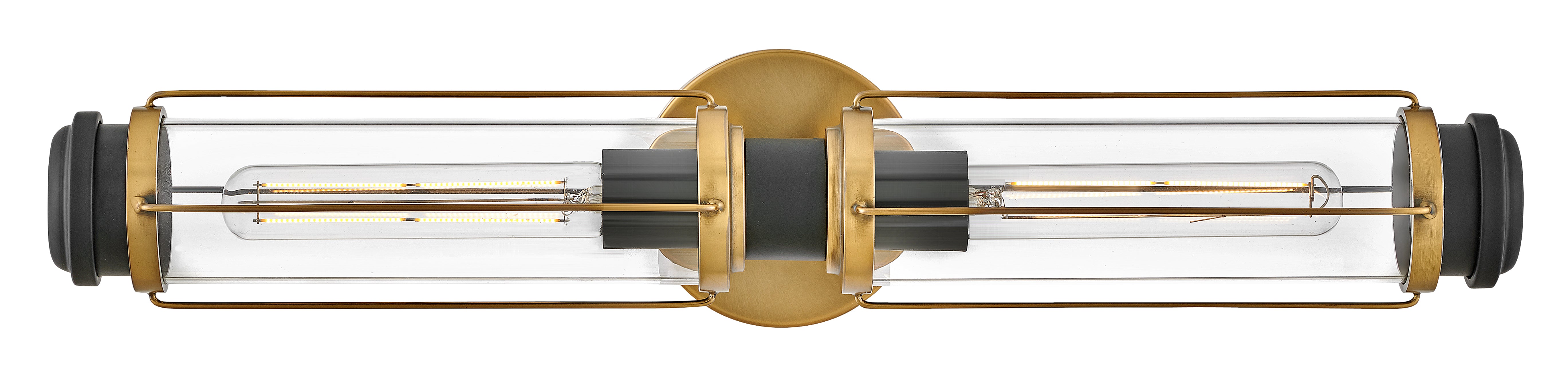 Petit luminaire de vanité à deux lumières
