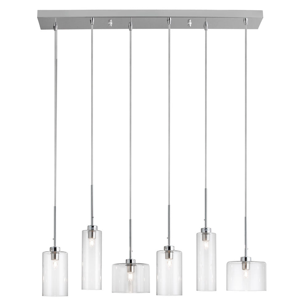 Suspension 6 lumières | Industrial Chic