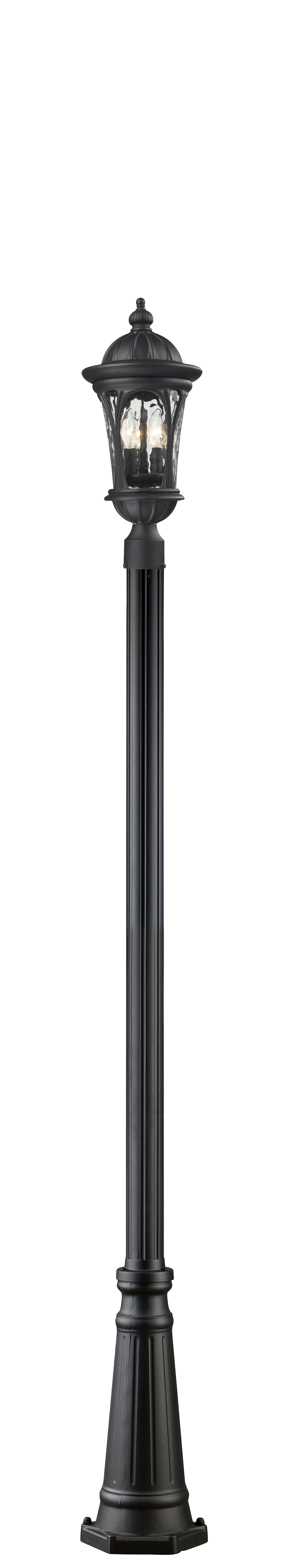 DOMA Luminaire sur poteau Noir - 543PHM-519P-BK | Z-LITE