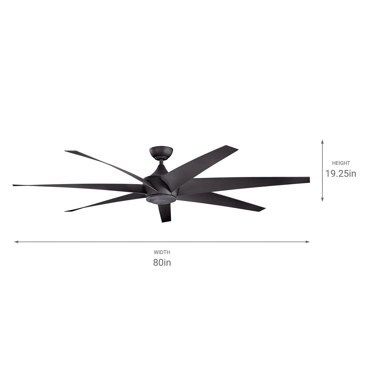 Ventilateur de plafond 80 po | Lehr