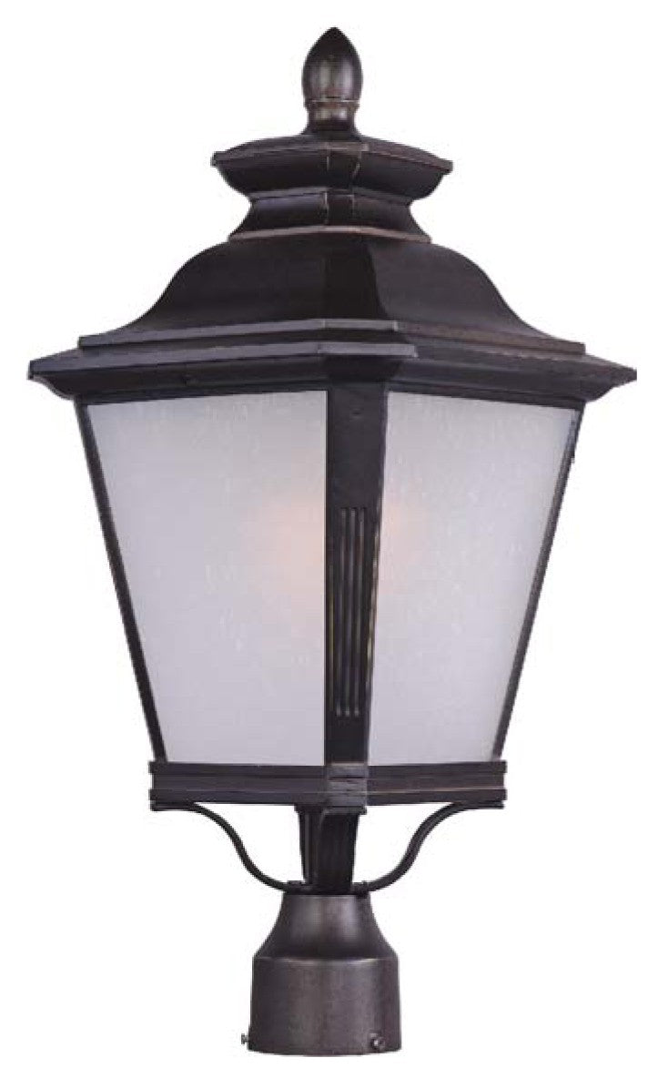 Maxim - Lanterne sur poteau extérieure 1 lumière | Knoxville - 1121FSBZ