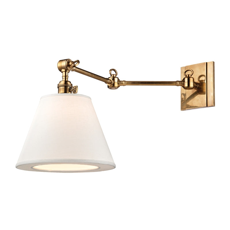 Swing Arm Wall Sconce 1 lumière | Hillsdale