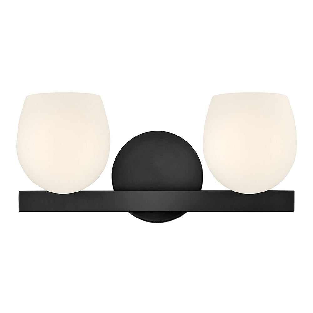 Petit luminaire de vanité à deux lumières