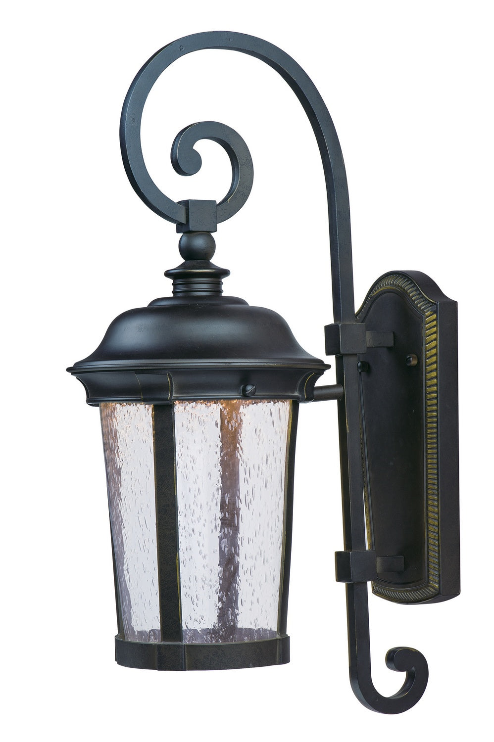 Maxim - Lanterne murale extérieure DEL | Dover LED - 55023CDBZ