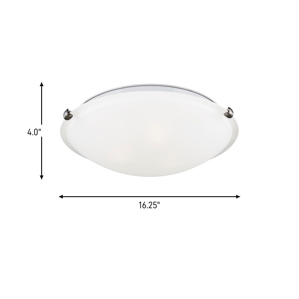 Plafonnier 3 lumières | Clip Ceiling Flush Mount