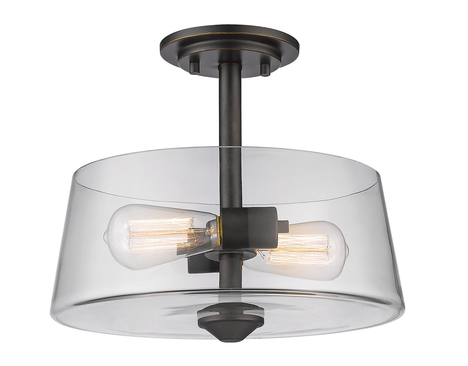 Semi-plafonnier 2 lumières | Annora