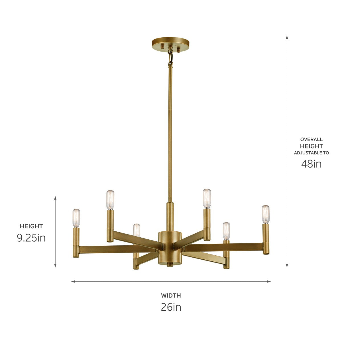 Lustre 6 lumières | Erzo