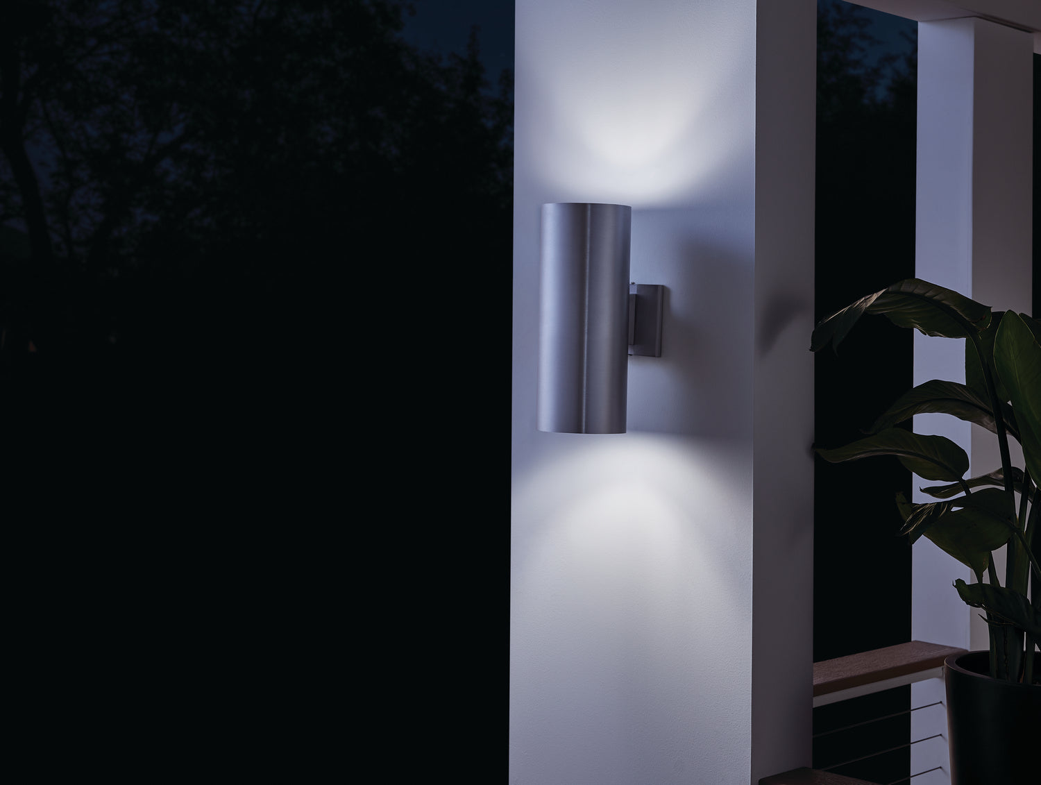 Applique murale extérieure 2 lumières