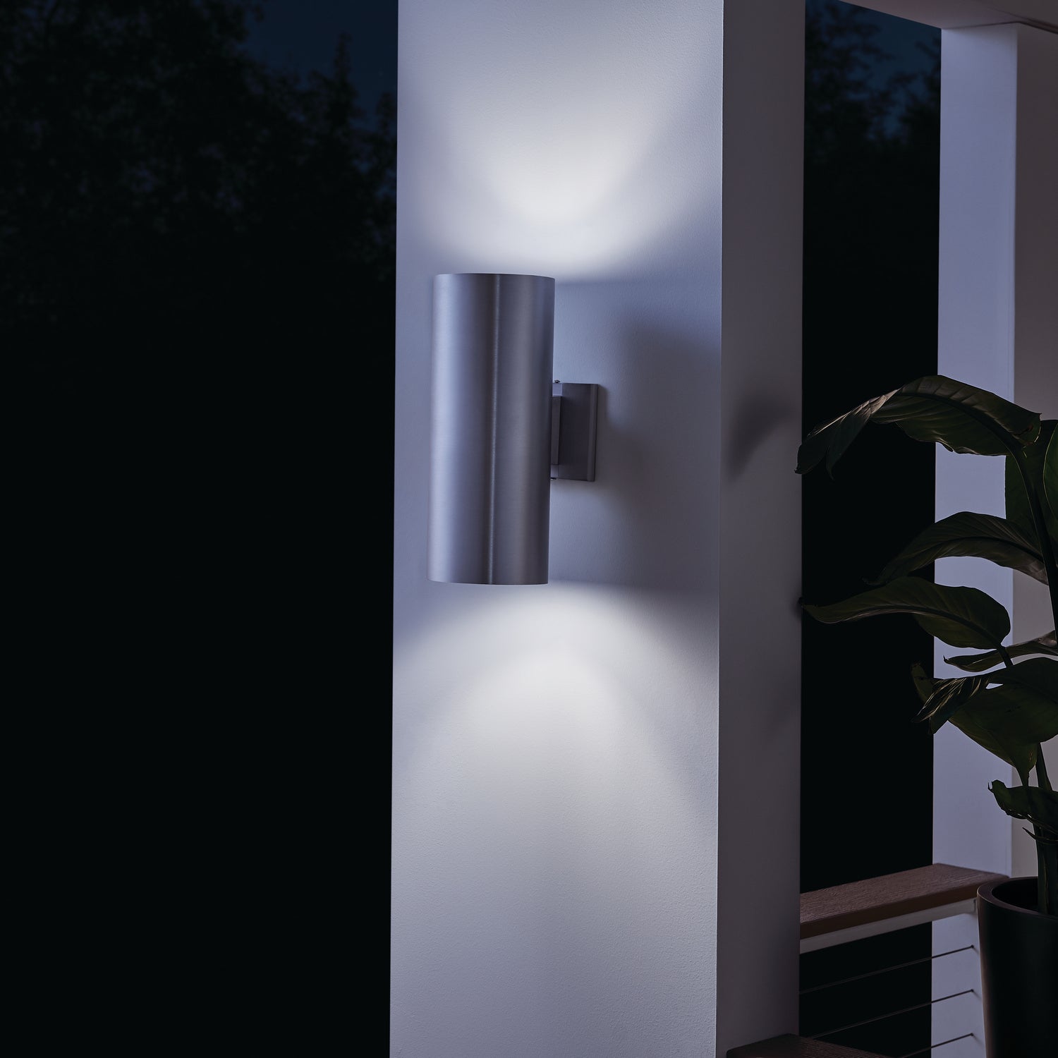 Applique murale extérieure 2 lumières