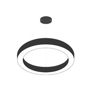 KOLIKA Luminaire suspendu Noir DEL INTÉGRÉ - 70336 | STANDARD