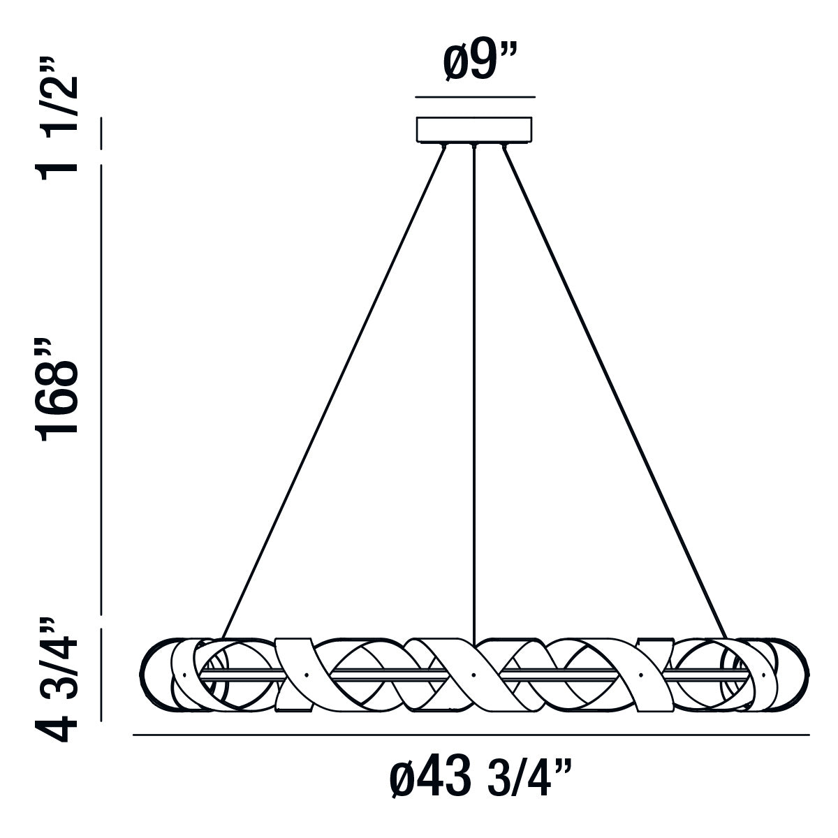 Lustre DEL | Banderia