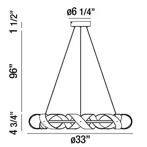 Lustre DEL | Banderia