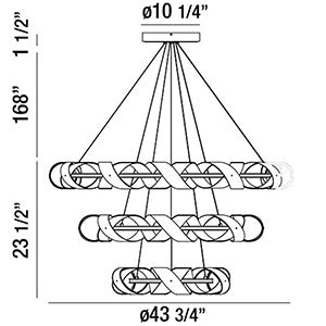 Lustre DEL | Banderia