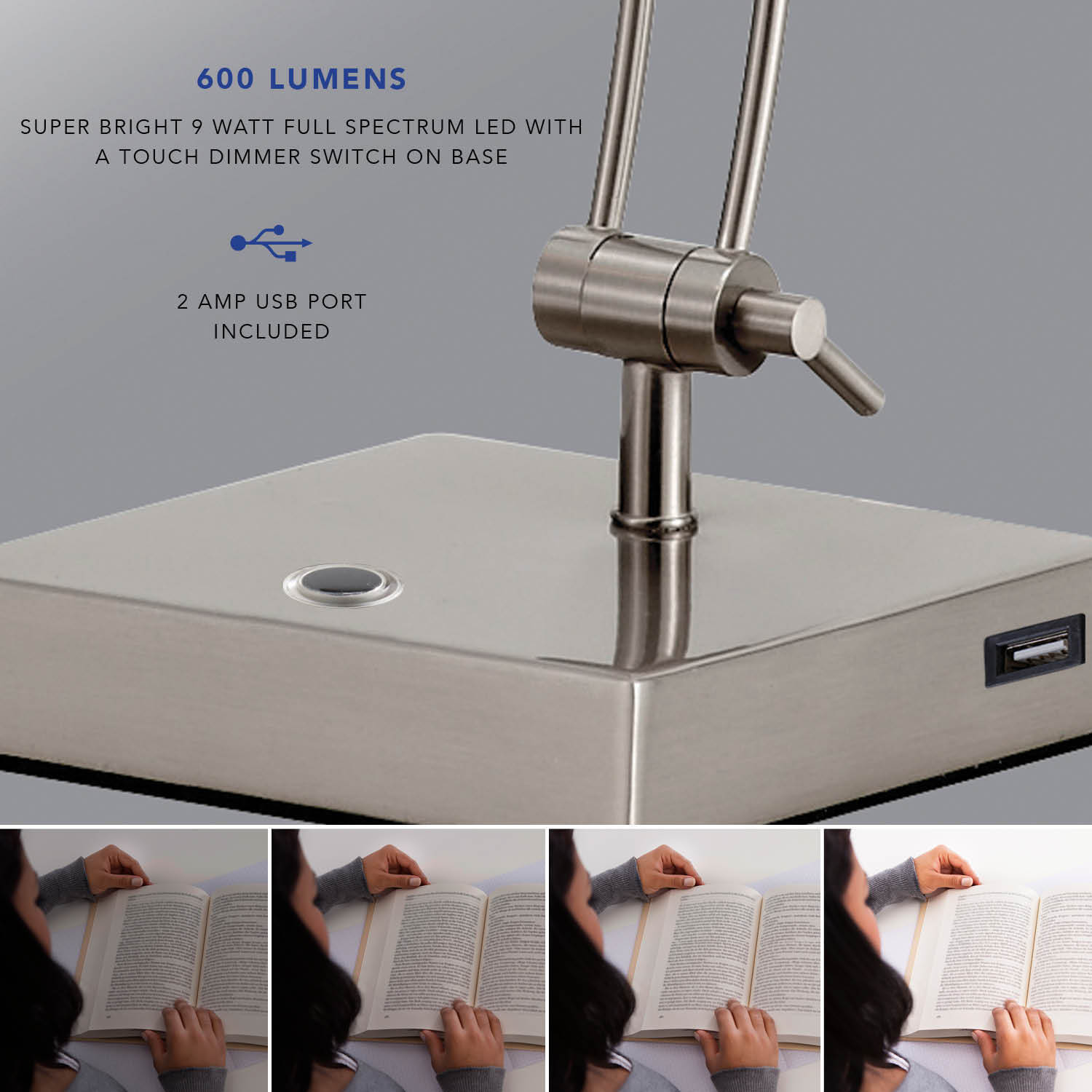 Lampe de bureau DEL | Esquire