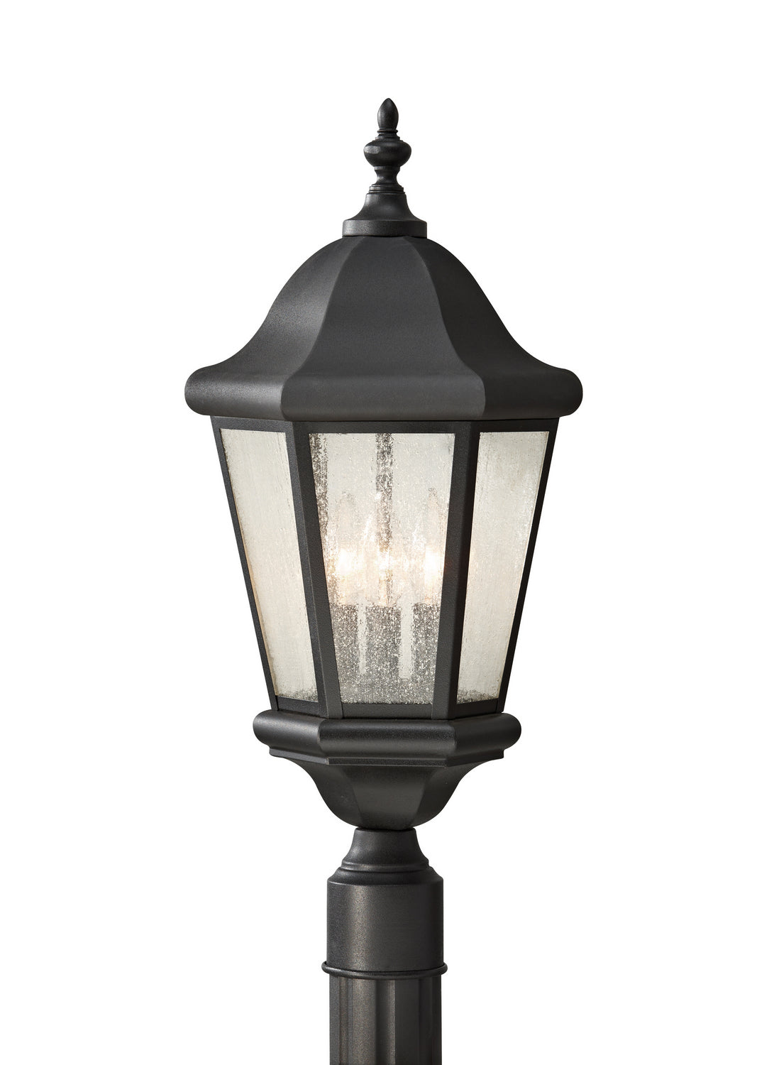 Lanterne sur poteau extérieure 3 lumières | Martinsville
