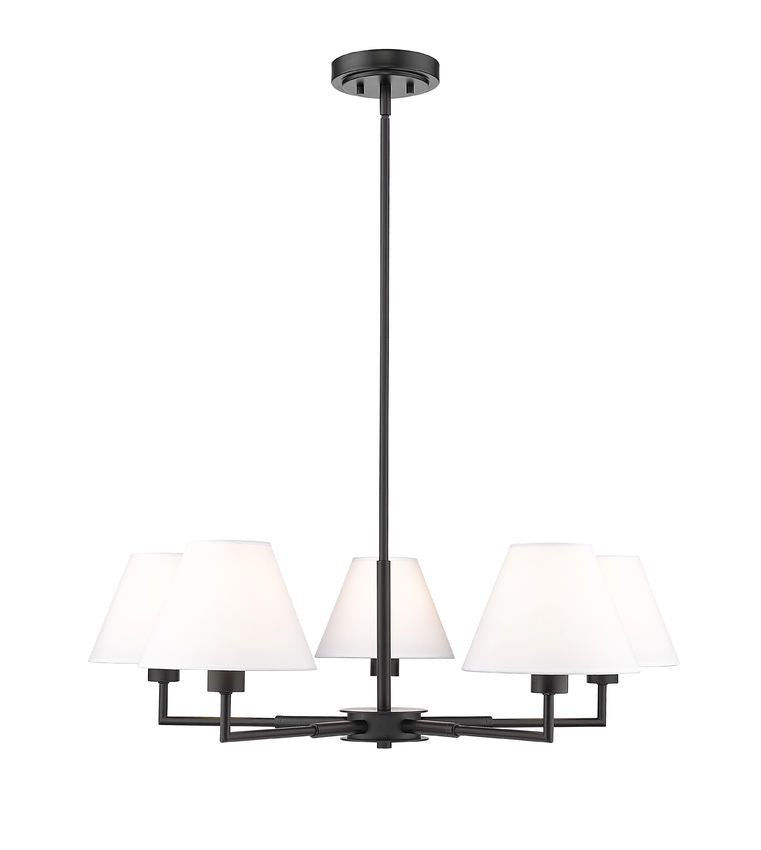 LEILA Suspension Noir - 744-34R-MB | Z-LITE