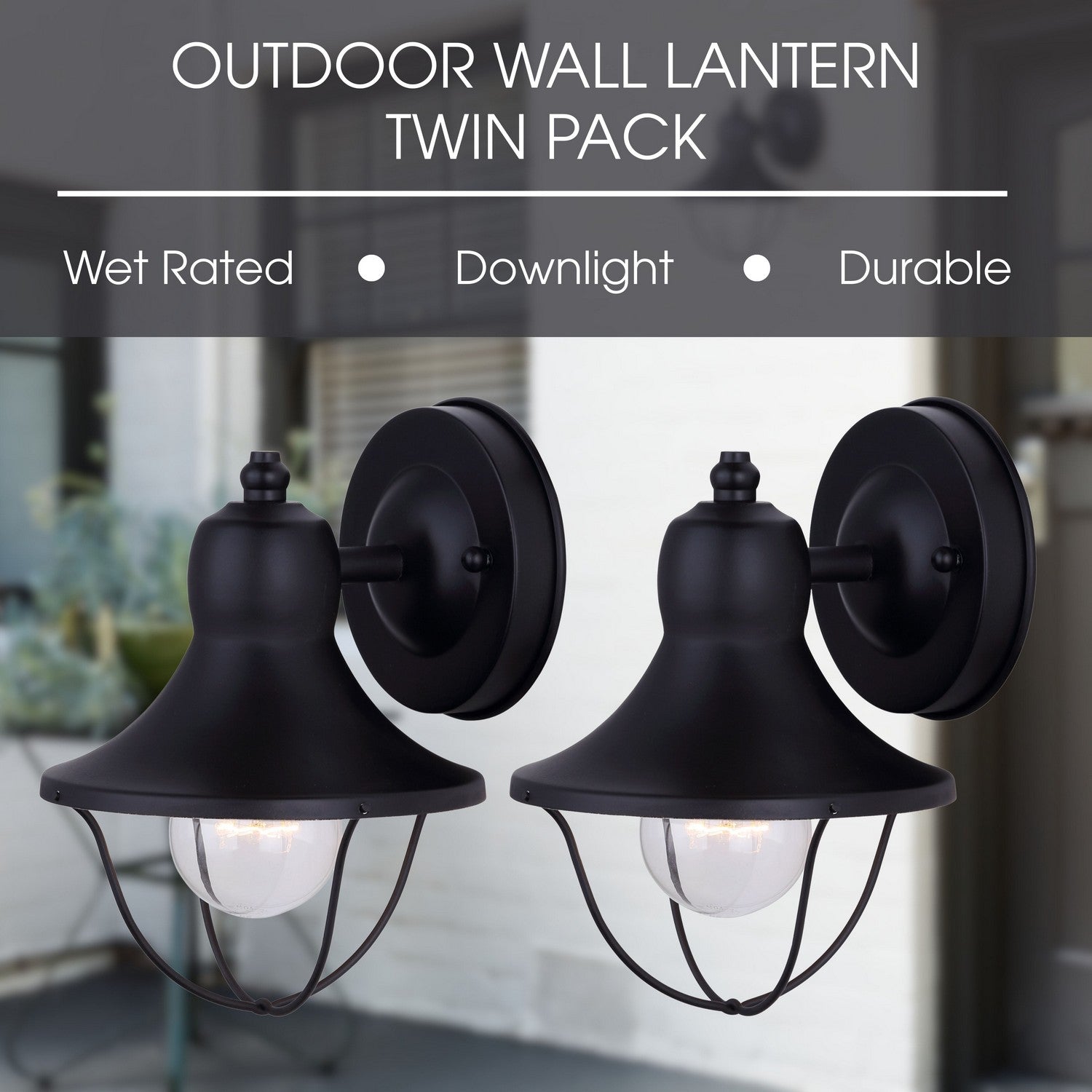 Lanterne extérieure 1 lumière | Outdoor