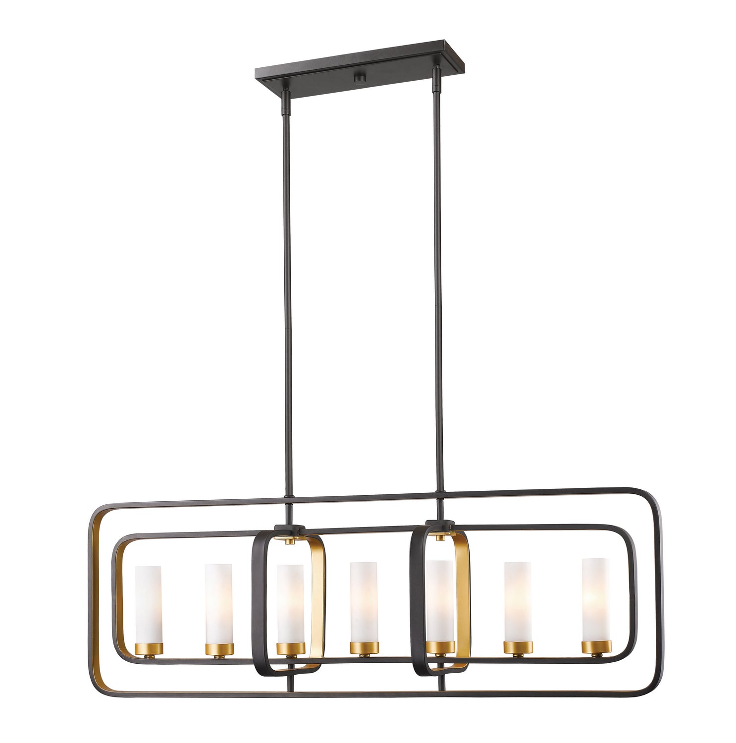 Lustre linéaire 7 lumières | Aideen