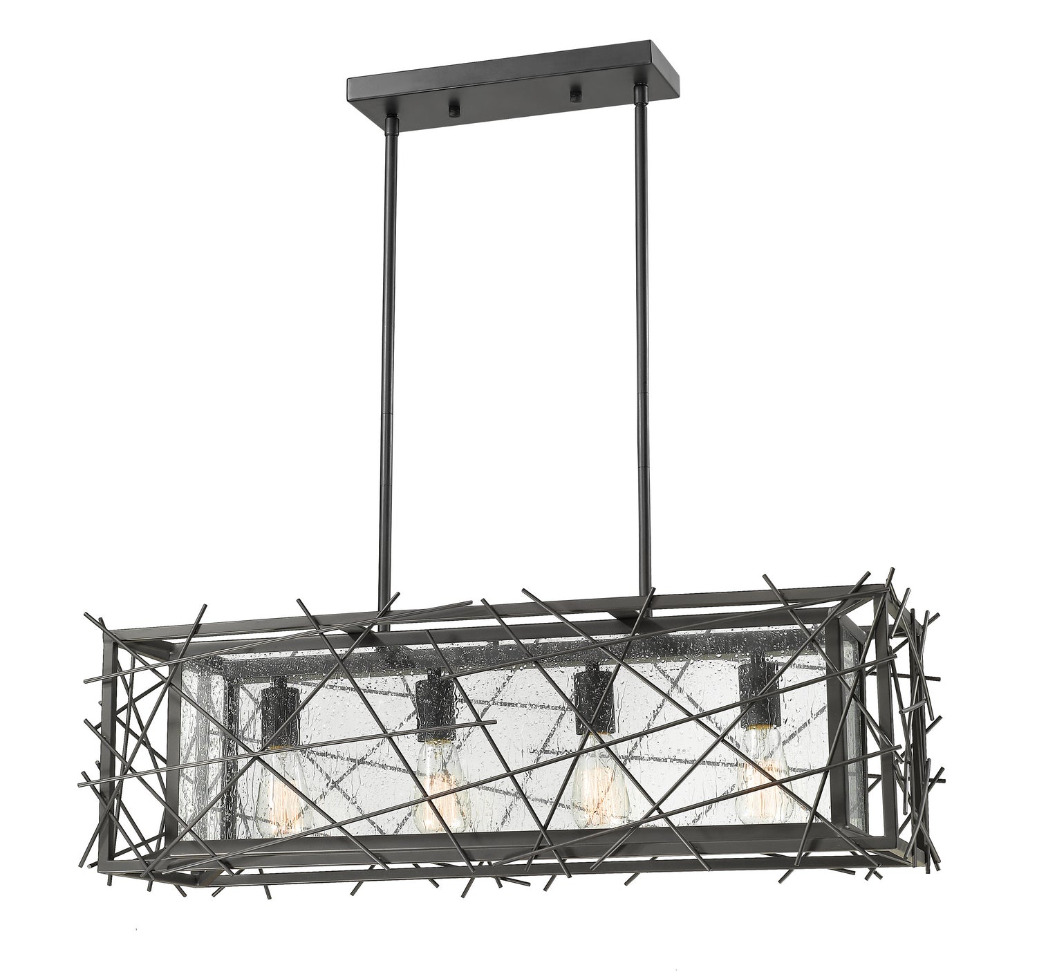 Lustre linéaire 4 lumières | Stanwood