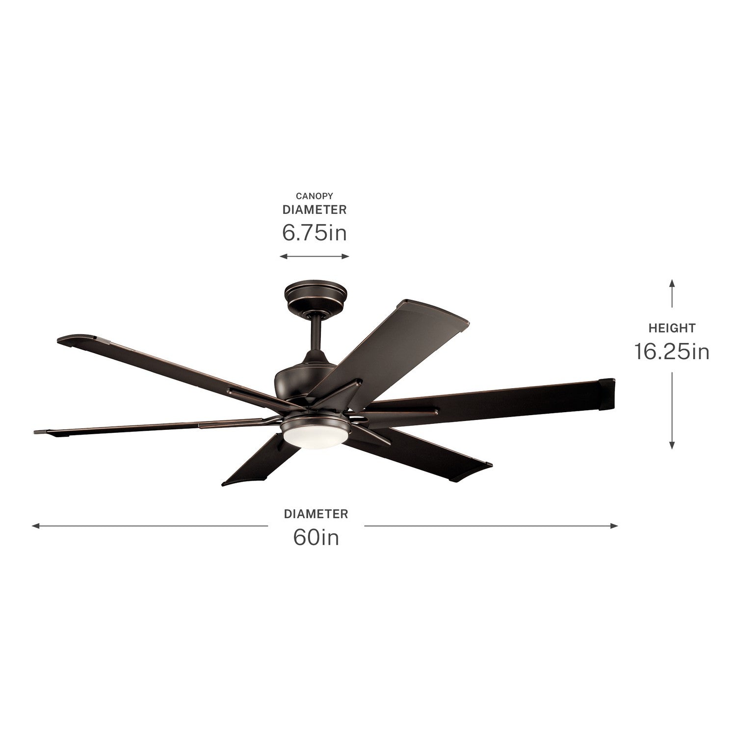 Ventilateur de plafond 60 po | Szeplo Patio