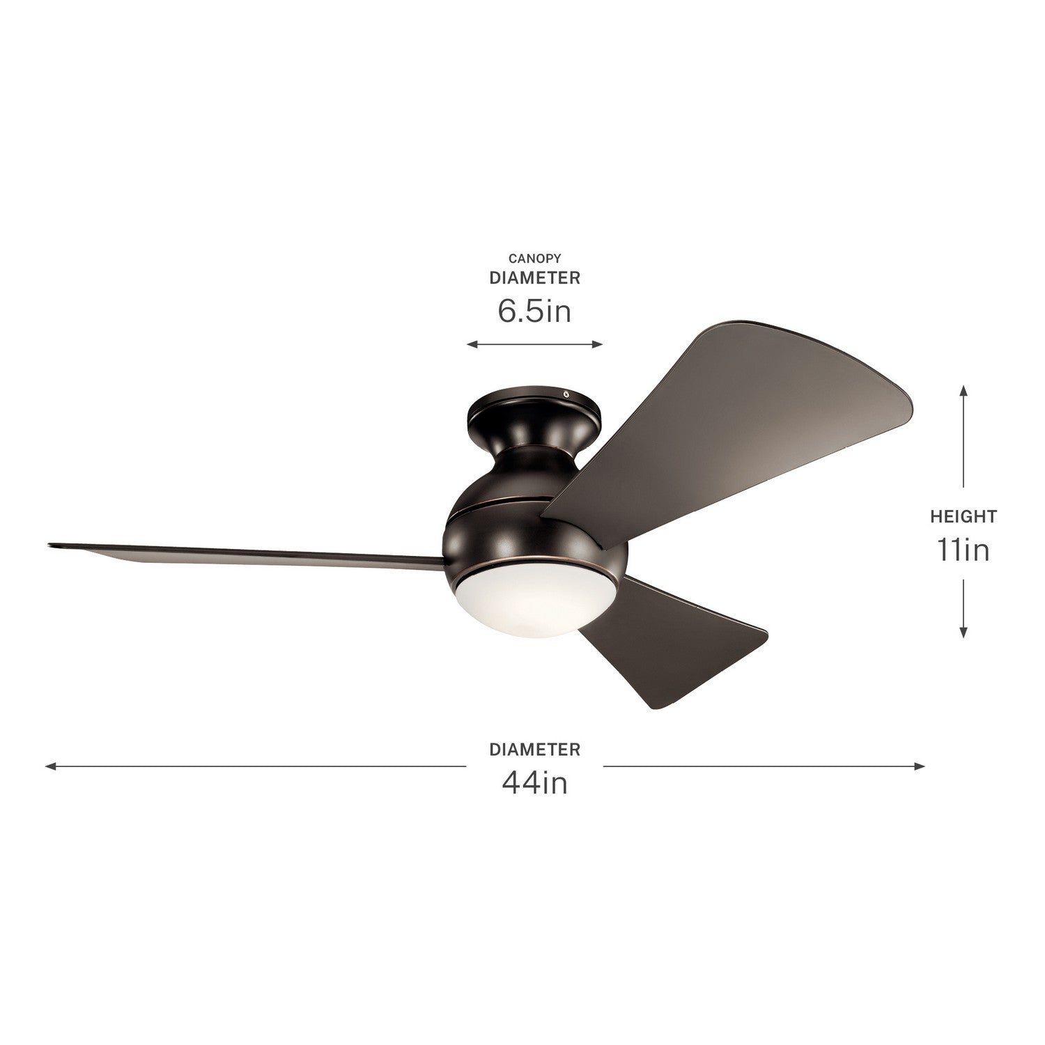 Ventilateur de plafond 44 po | Sola