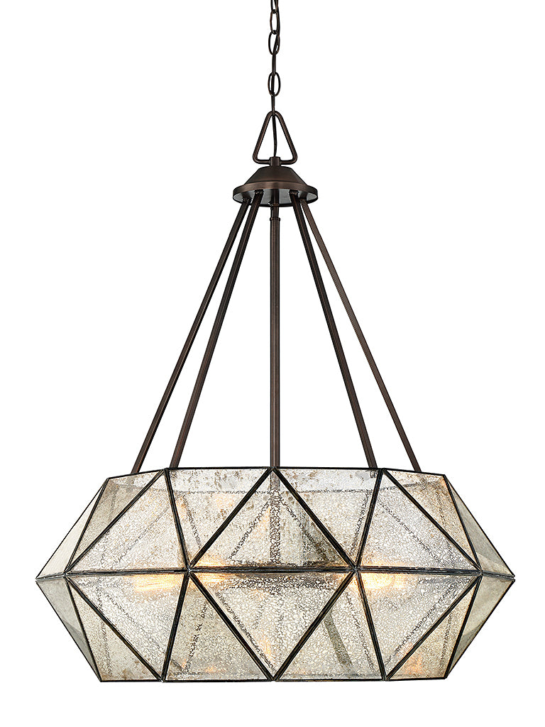 Suspension 5 lumières | Tartan