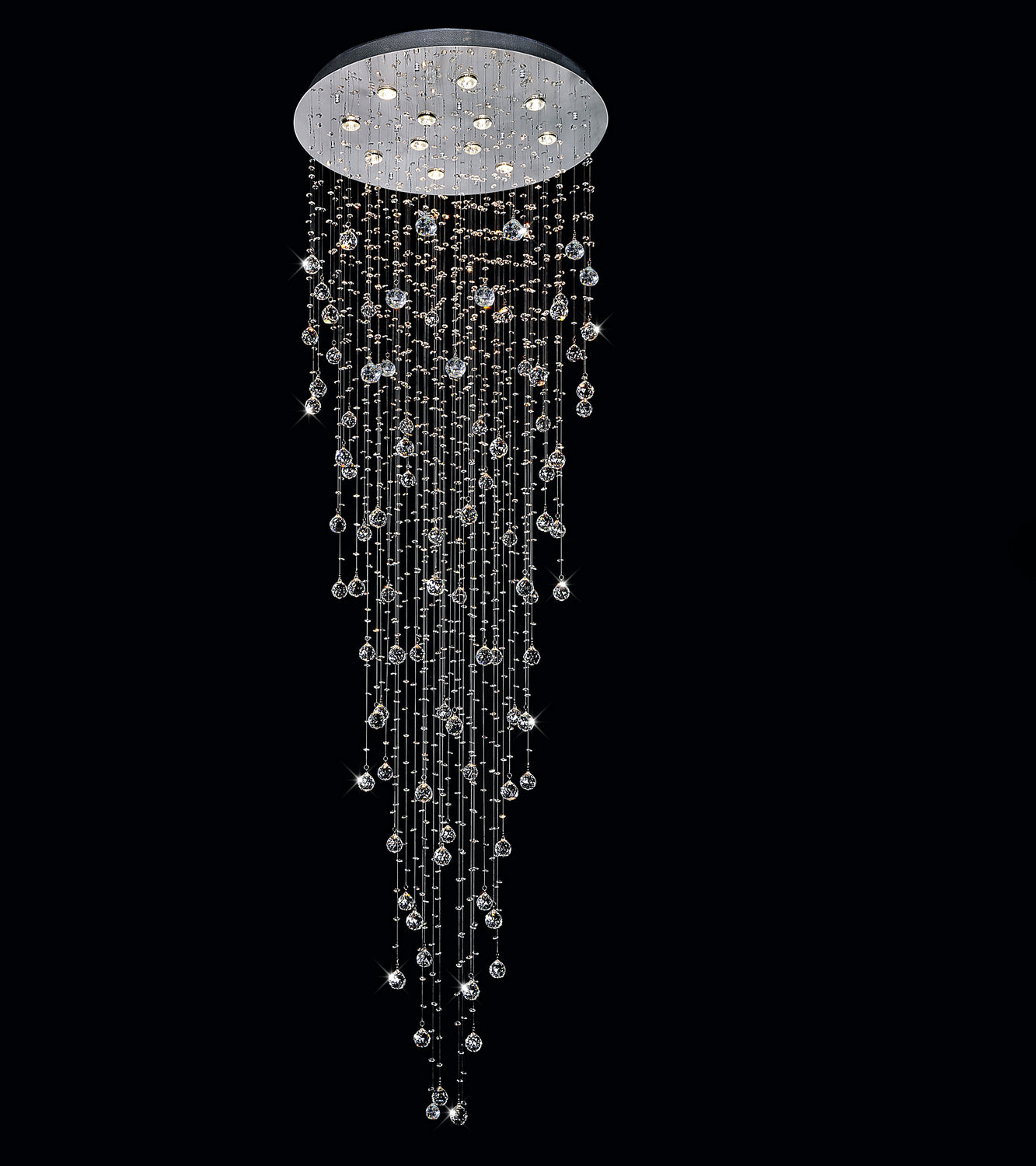 Plafonnier 12 lumières | Rain Drop