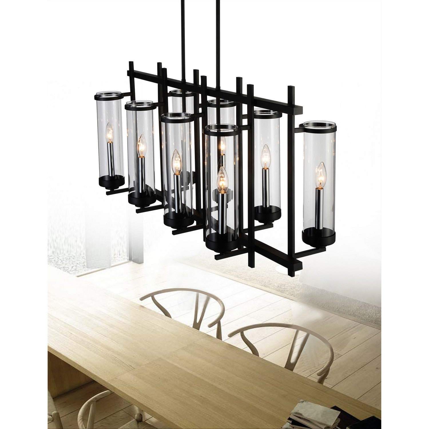Lustre 8 lumières | Sierra