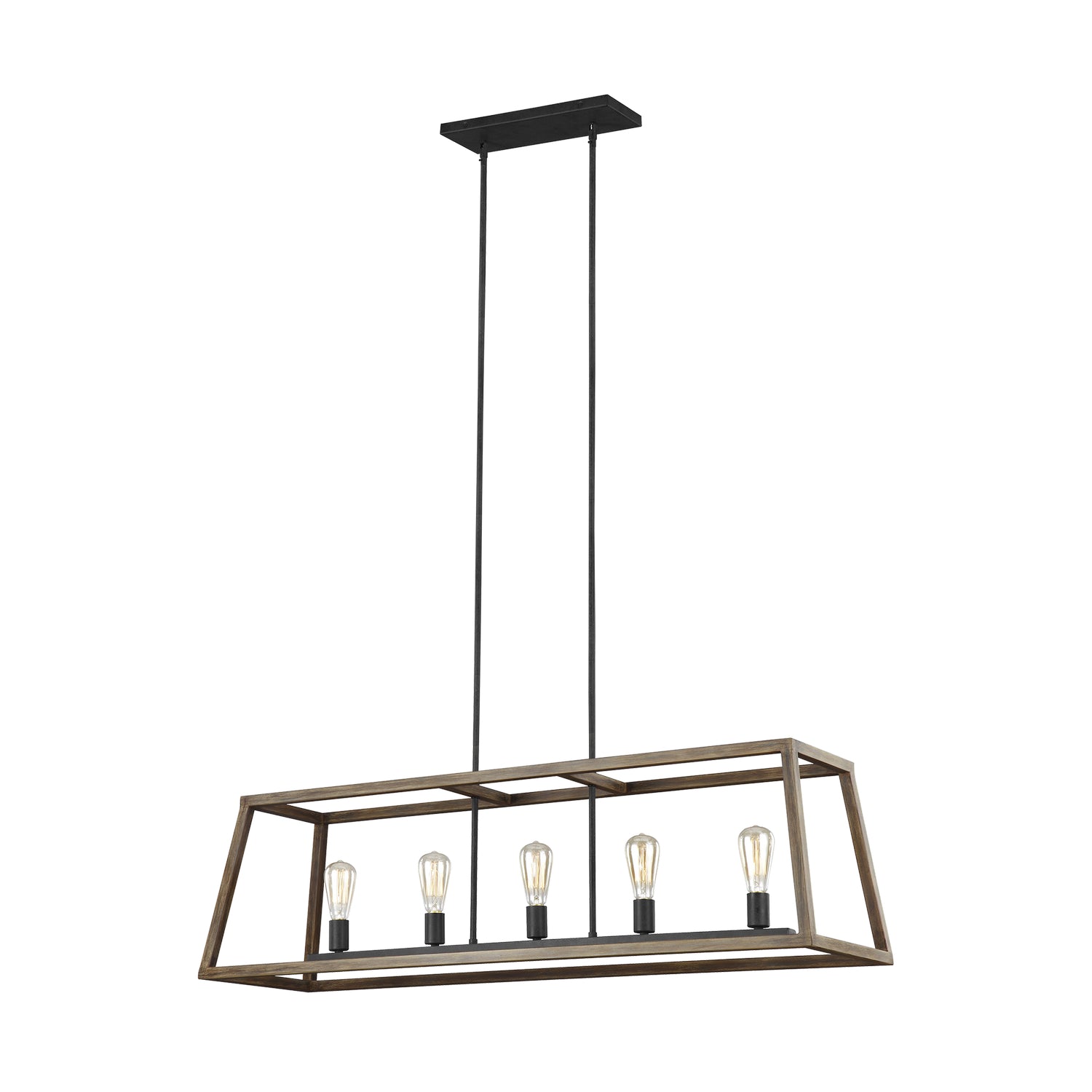 Lustre linéaire 5 lumières | Gannet