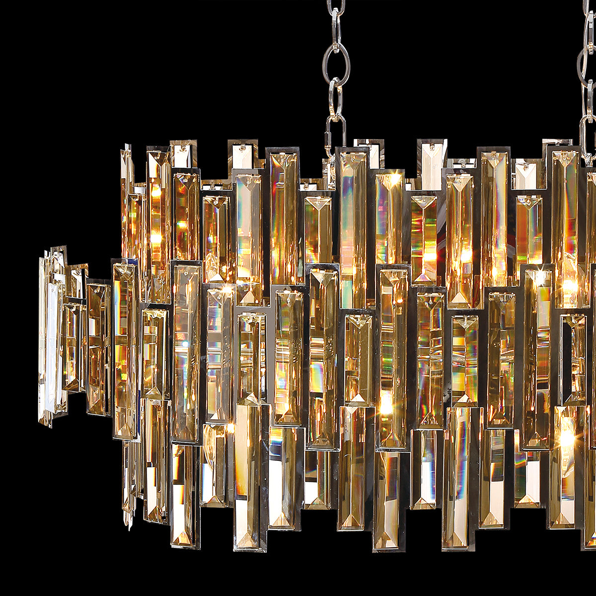 Lustre linéaire 16 lumières | Vienna