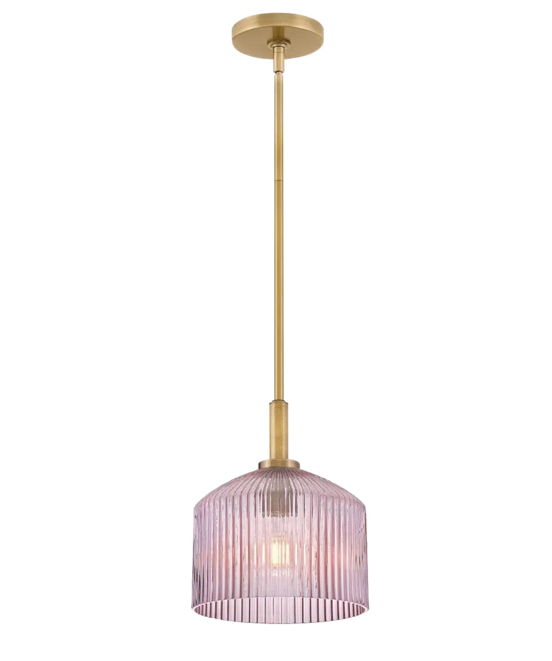 Luminaire suspendu Laiton laqué | LISETTE