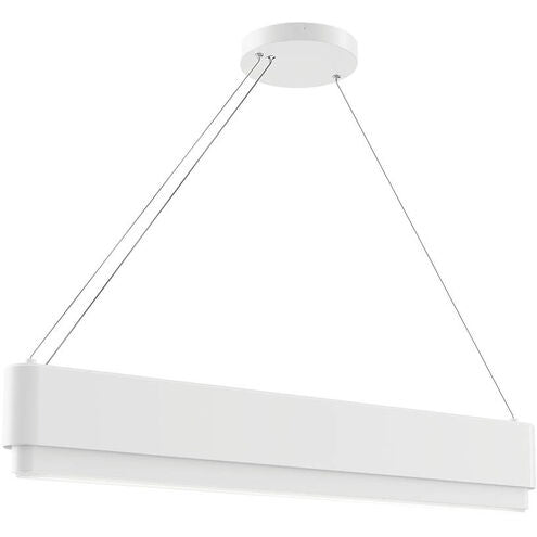 Walman Suspension lineaire Blanc DEL INTÉGRÉ - 84316WH | ELAN
