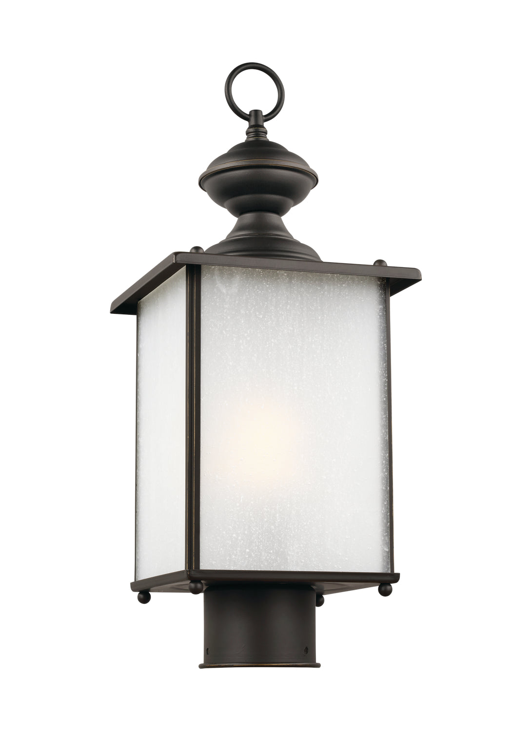Lanterne sur poteau extérieure 1 lumière | Jamestowne