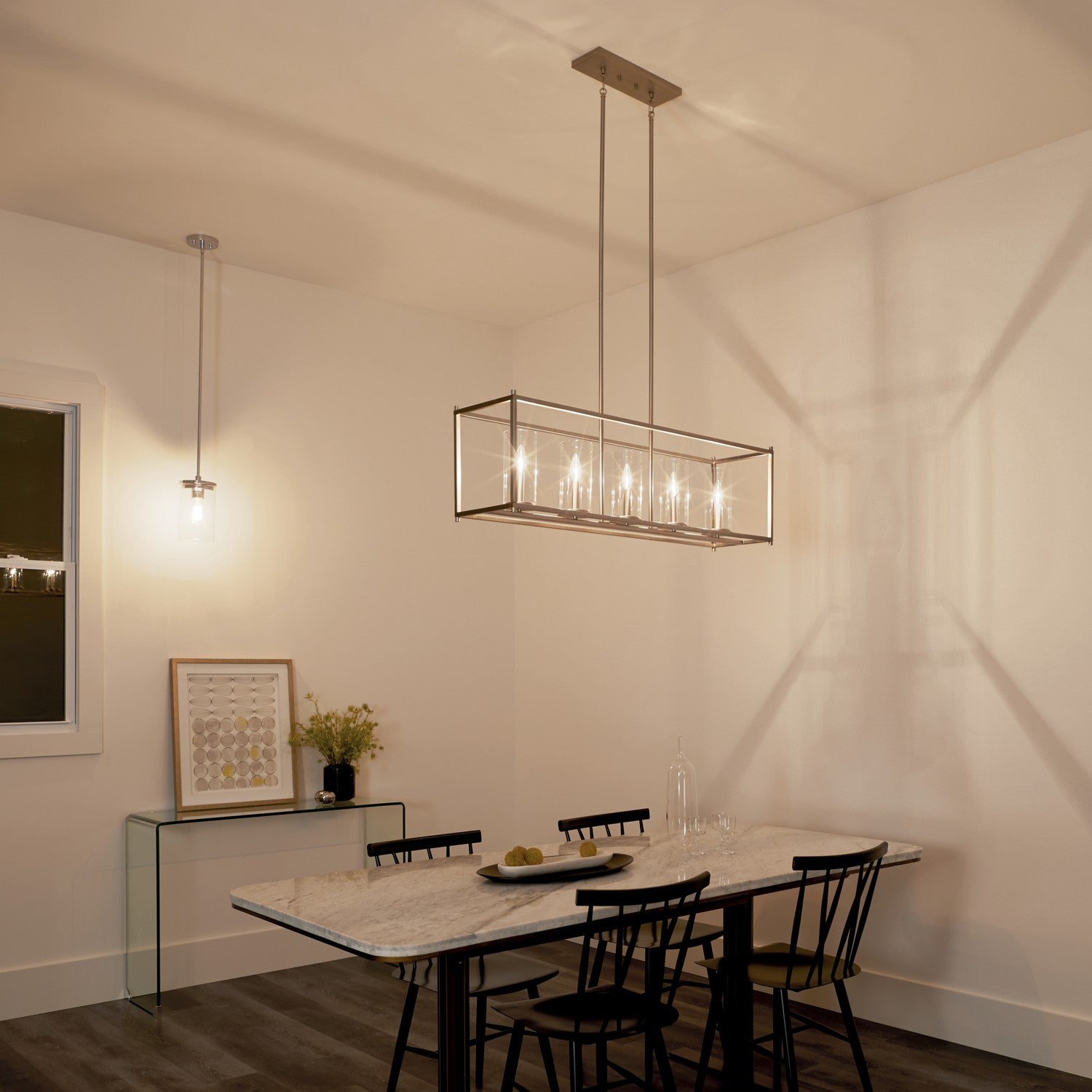 Lustre linéaire 5 lumières | Crosby