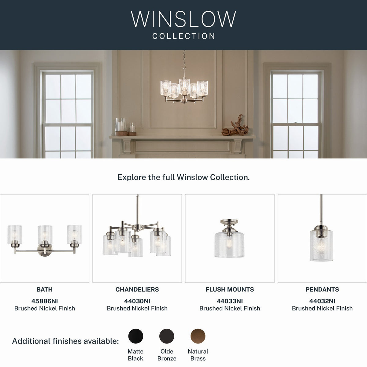 Mini-suspension 1 lumière | Winslow