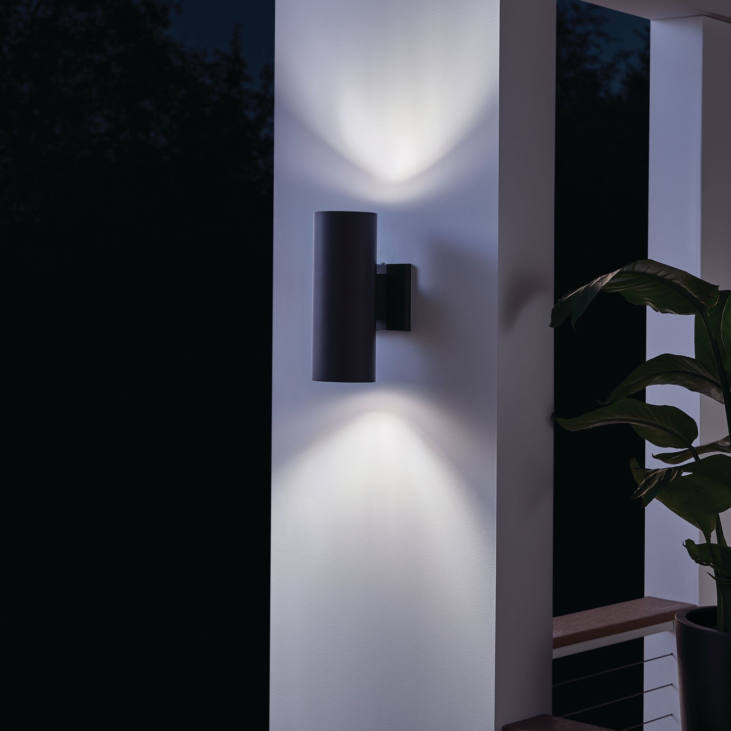 Applique murale extérieure 2 lumières