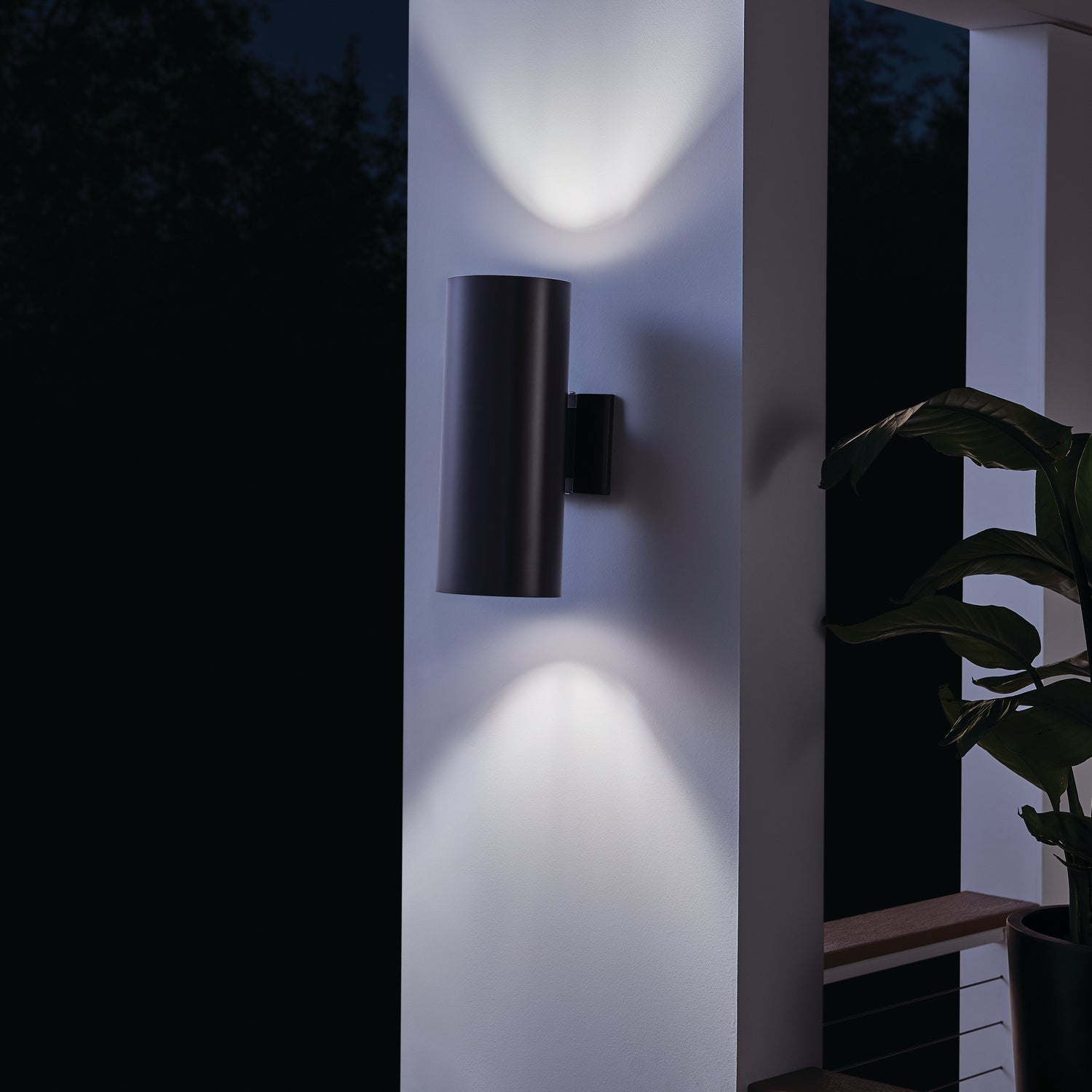 Applique murale extérieure 2 lumières