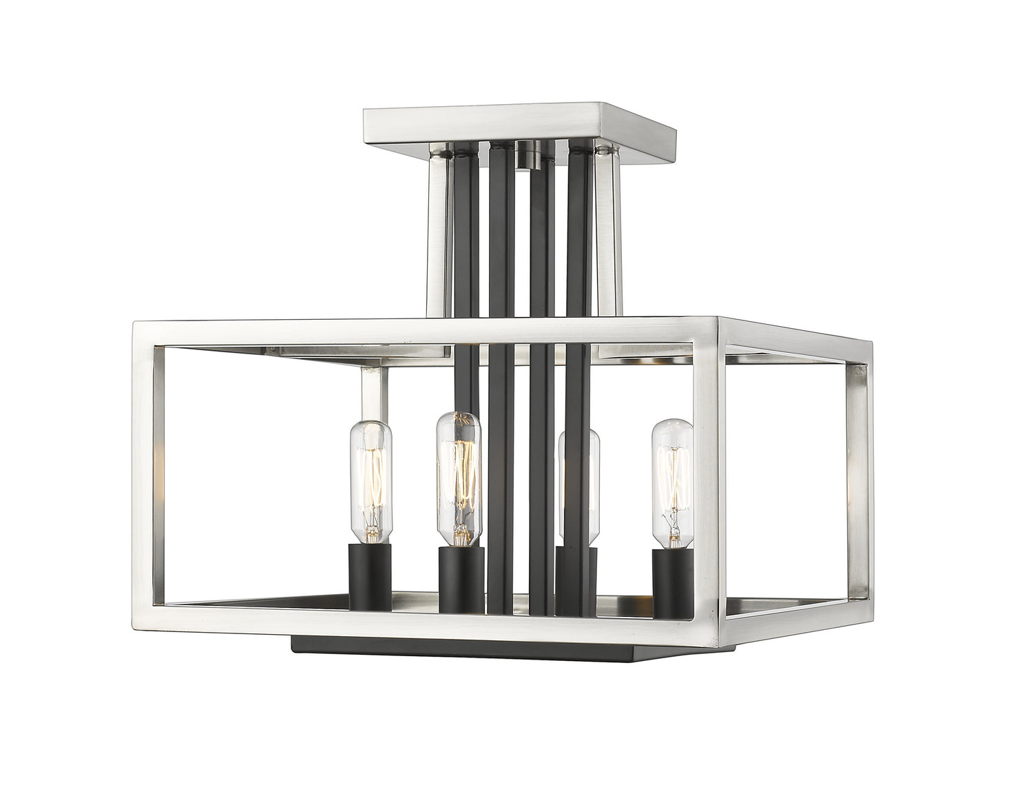 Semi-plafonnier 4 lumières | Quadra