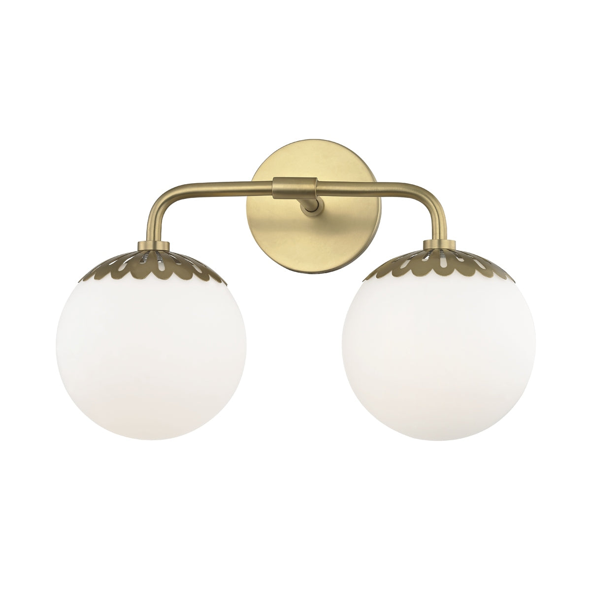 Applique de salle de bain 2 lumières | Paige