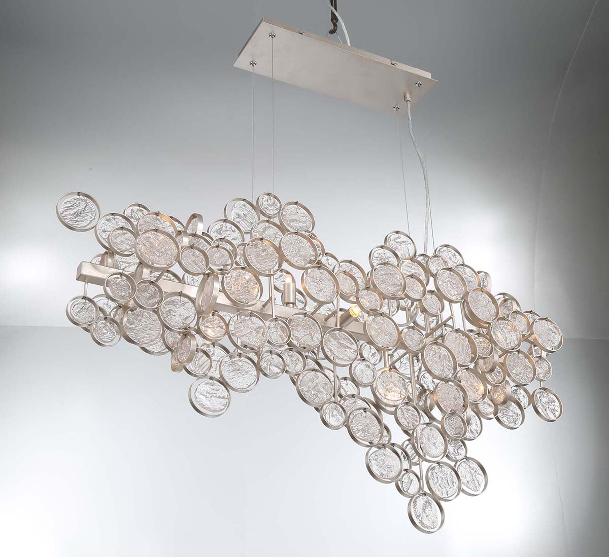 Lustre linéaire 12 lumières | Trento